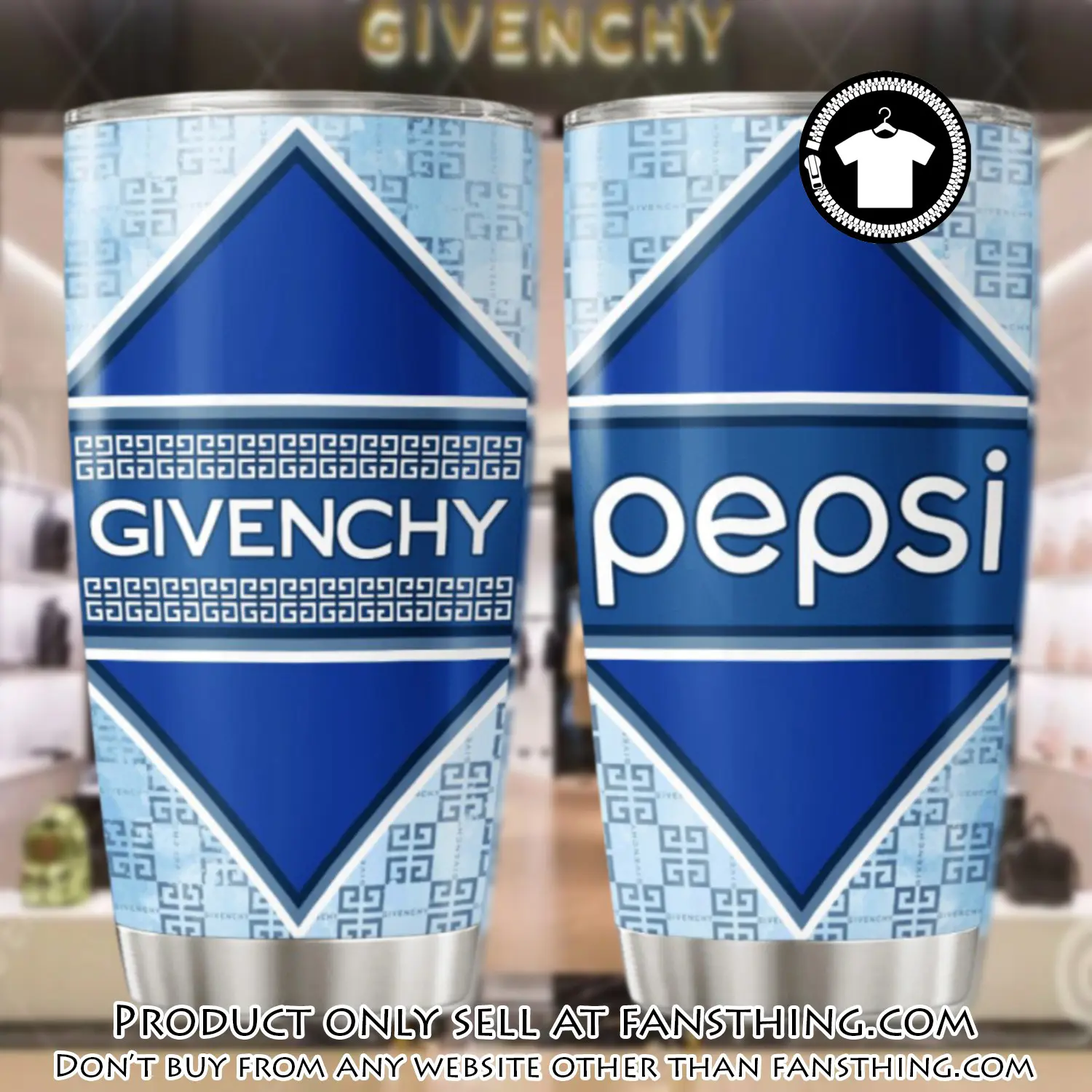 Givenchy pepsi stainless steel tumbler 20oz30oz fst0029159